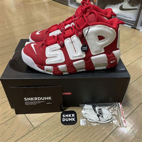 nike air uptempo supreme fake|nike uptempo images.